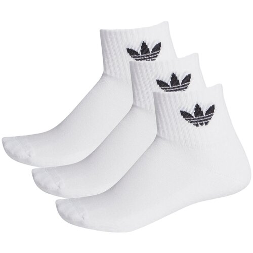 Носки adidas, 3 пары, размер XS INT, белый