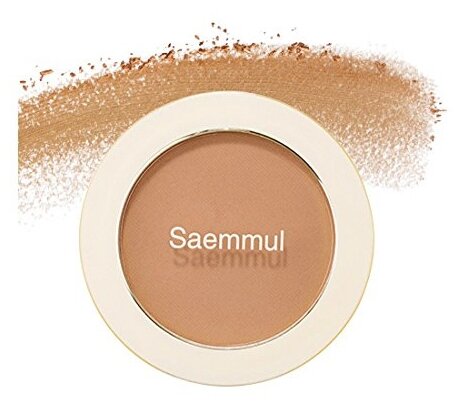 The Saem Румяна Saemmul Single Blusher, BR02 Naked Brown