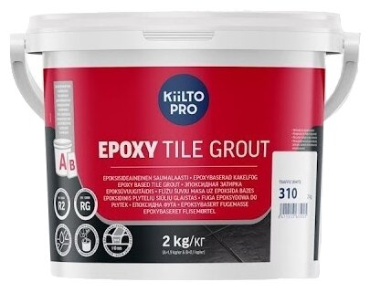 Затирка эпоксидная KIILTO Epoxy Tile Grout №329, 2 кг., цвет светло-бежевый.