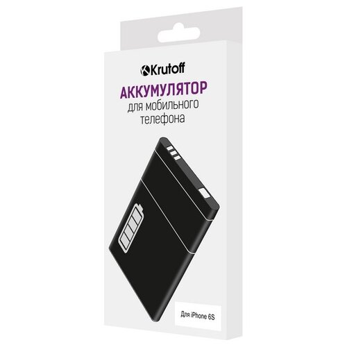 фото Аккумуляторная батарея для смартфона krutoff/ аккумулятор для iphone 6s (айфон 6s) krutoff group