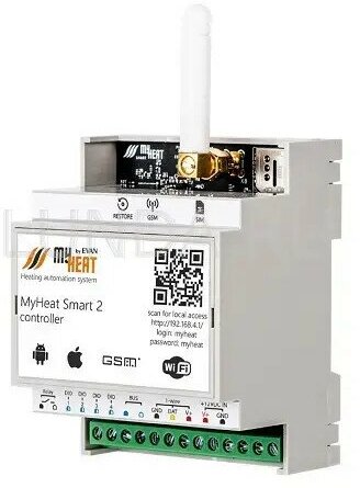 Контроллер MyHeat Smart 2, ЭВАН 6281