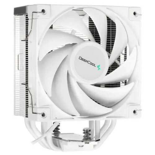 Кулер DEEPCOOL AK400 WH LGA1700/1200/115X/AM4 (18шт/кор, TDP 260W, PWM, Fan 120mm, 4 тепл. трубки, белый) RET