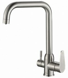 Смеситель для кухонной мойки ZORG Steel Hammer (SH 725 INOX)