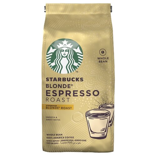 фото Кофе в зернах Starbucks Blonde Espresso Roast, арабика, 200 г