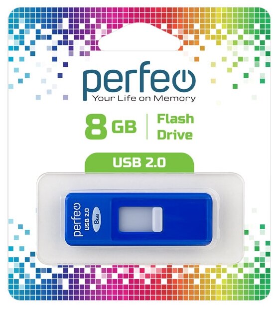 USB  Perfeo USB 8GB S03 Blue