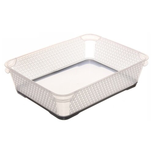 фото Florento корзина эстро 27х20х7 см белый