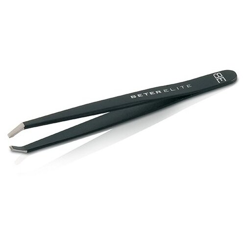 Beter Пинцет Elite Crab Tip Tweezers для бровей, черный