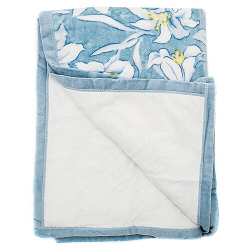 фото Плед-покрывало, cotvel, 140х200, "лилии" отк