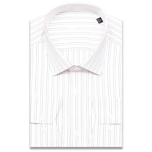 Рубашка Alessandro Milano 3210-11R цвет белый размер 50 RU / L (41-42 cm.)