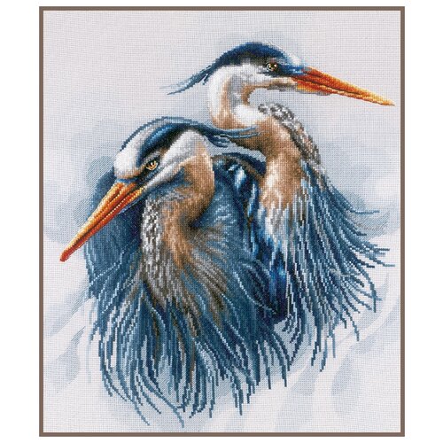 фото Набор для вышивания great blue herons lanarte pn-0185890