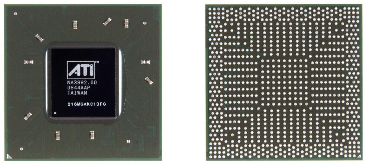 216MGAKC13FG Видеочип AMD Mobility Radeon X2500, новый
