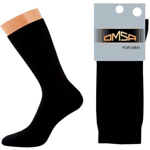 фото Носки omsa, размер 42-44, черный