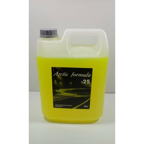 Жидкость стеклоомывателя зимняя 4л -25С Arctic Formula, евроканистра
