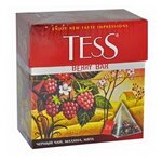 Чай черный Tess Berry Bar (Малина-Мята) в пирамидках - изображение