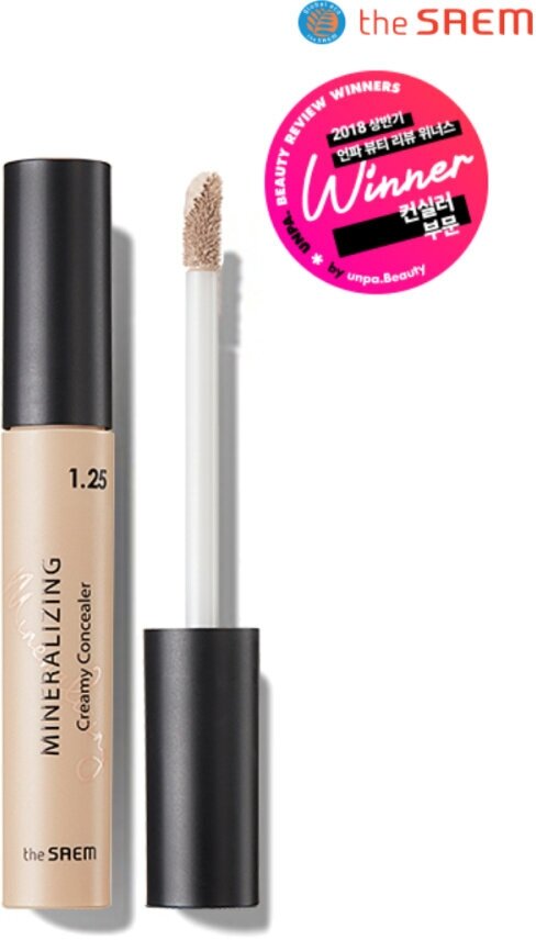 The Saem Консилер Mineralizing Creamy Concealer 1.25 Creamlatte, 6 мл.