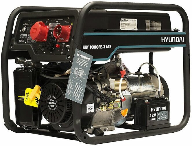 Электрический генератор и электростанция Hyundai HHY 10000FE-3 ATS