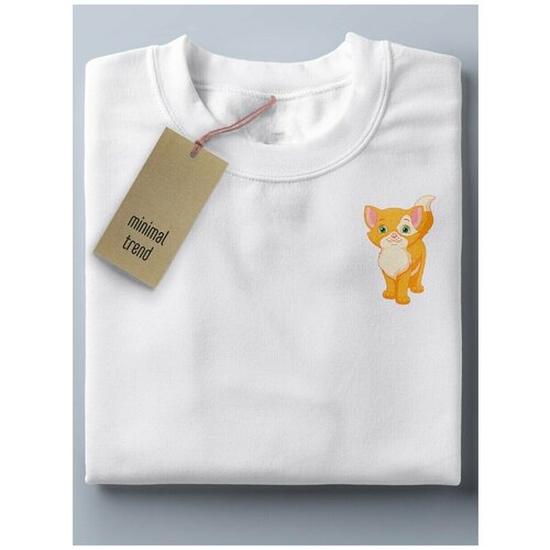 фото Футболка мужская белая, minimal trend, животные - 25272