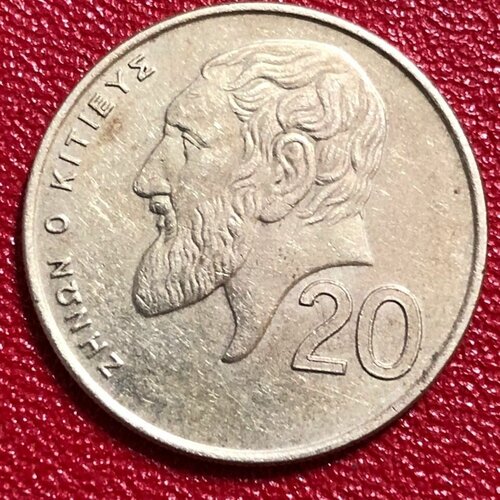 Монета Кипр 20 1991 года #2-1