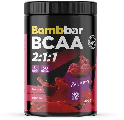 Bombbar BCAA 2:1:1 (300 гр) (малина)