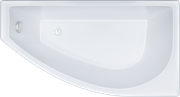 Акриловая ванна Triton Бэлла, 140 х 77 см, левая, с усиленным каркасом