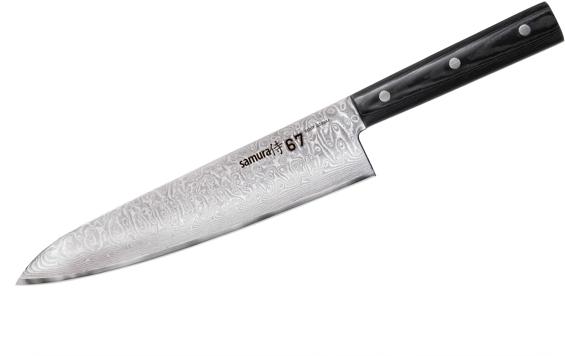 Нож кухонный Samura 67, шеф (SD67-0085)