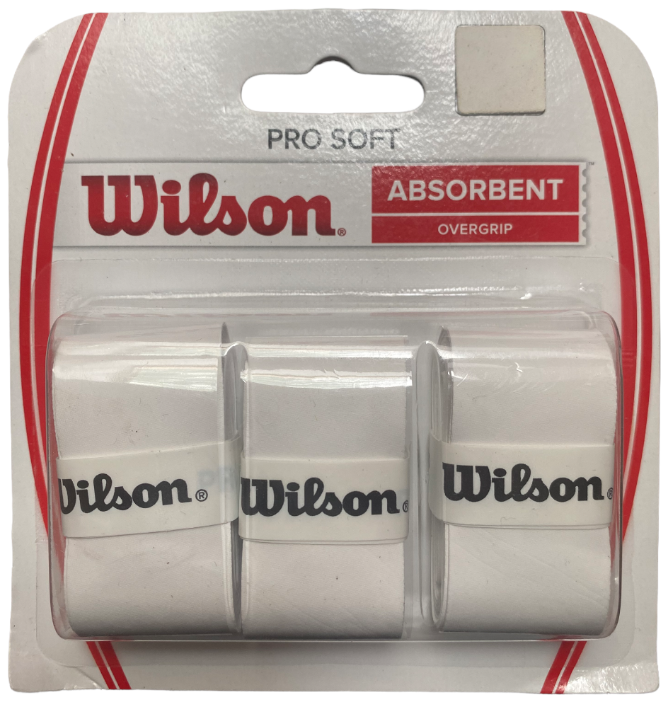 Намотка верхняя Wilson PRO Soft Absorbent 3шт. Белый