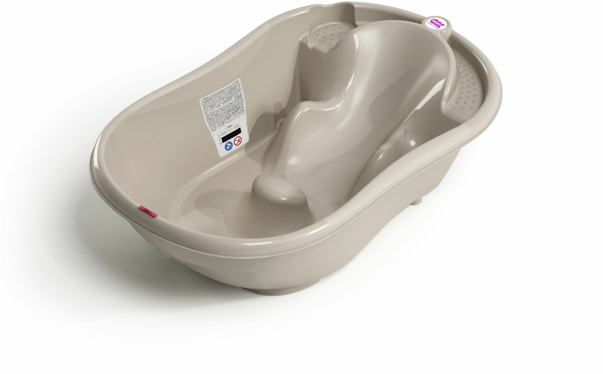 Детская ванночка OK Baby Onda New Style с термодатчиком, голубой, 93 см (38235535) - фото №2