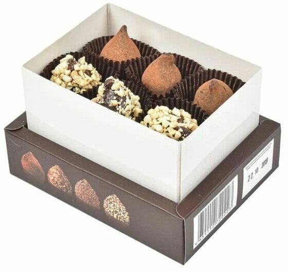 Коллекция шоколадных конфет Франко Верони "Эксклюзив" шоколадный 125г. - фотография № 2
