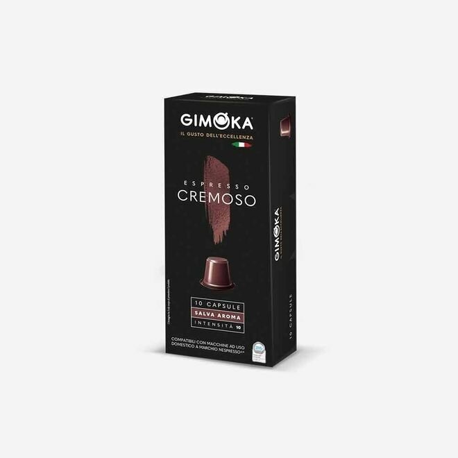 Кофе в капсулах Gimoka Nespresso Classic Cremoso 10шт Gruppo Gimoka S.R.L - фото №5