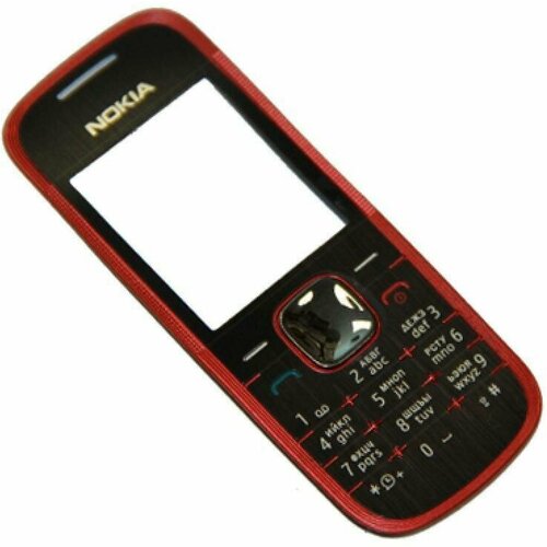 Клавиатура Nokia 5030 <черно-красный>