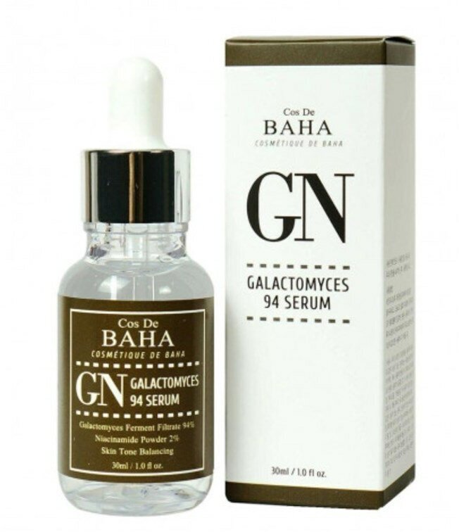 Cos De BAHA Сыворотка для сияния кожи с галактомисисом и ниацинамидом GN Galactomyces Serum 30ml