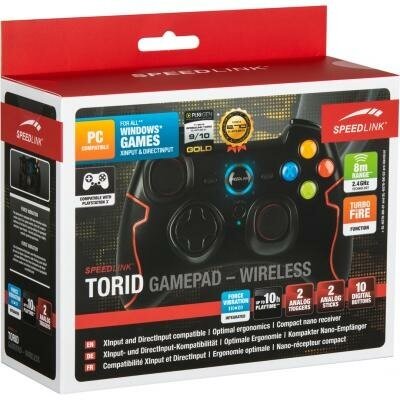 Геймпад SPEEDLINK TORID Gamepad Wireless for PC/PS3