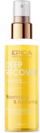 EPICA Deep Recover Масло для поврежденных волос с маслом зародышей пшеницы и протеинами шёлка,100 мл