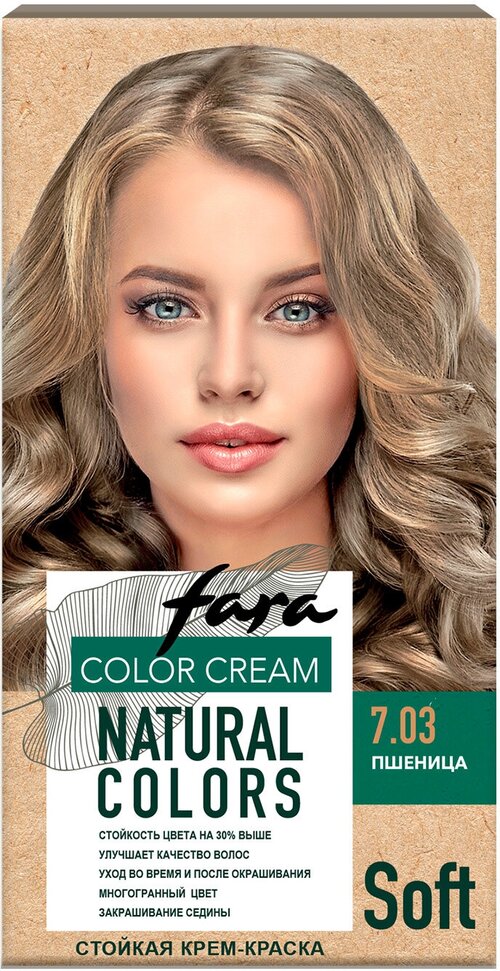 Краска для волос Fara Natural 350 Пшеница