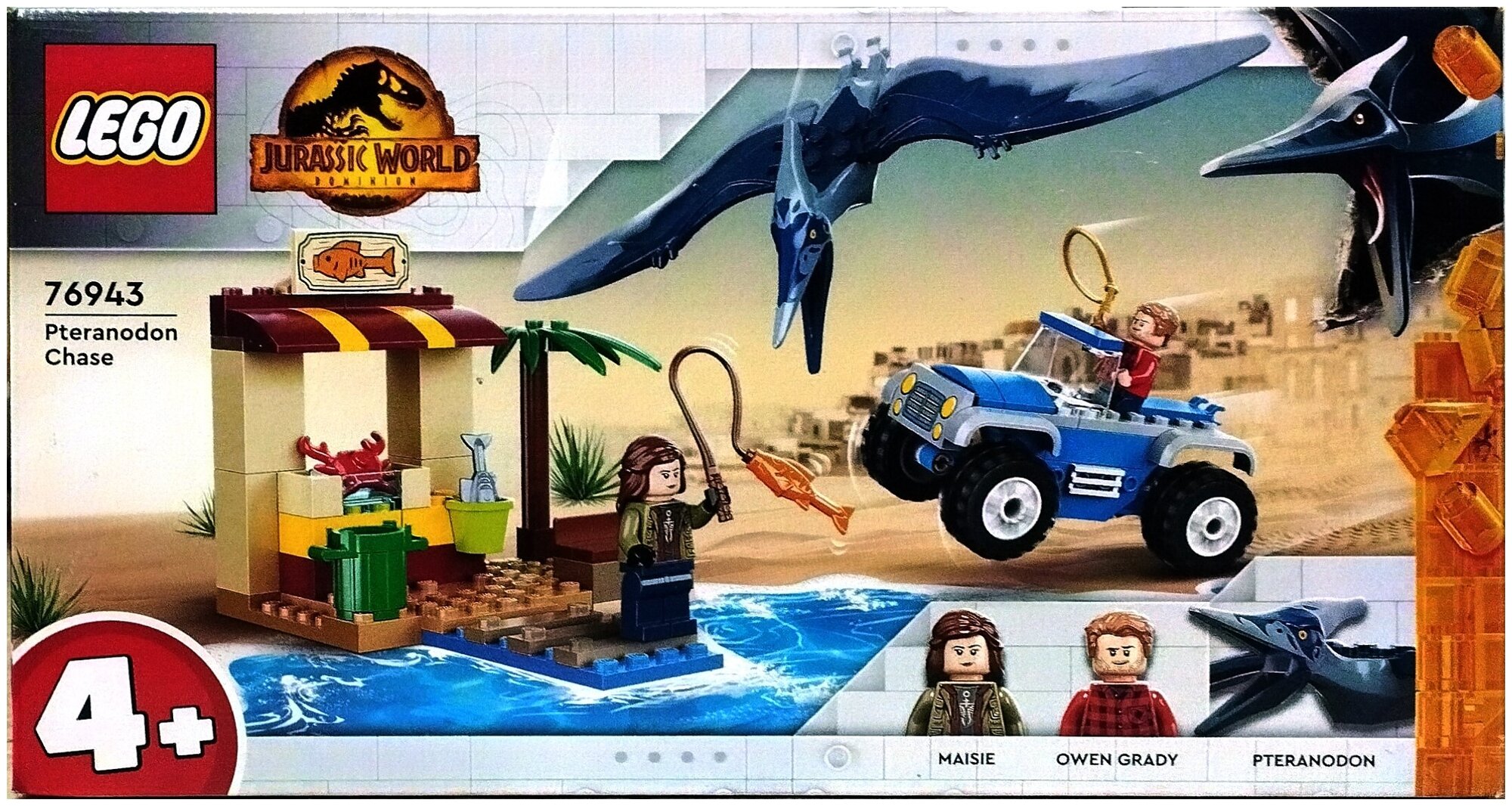 Конструктор LEGO Jurassic World "Погоня за птеранодоном" 76943 - фото №9