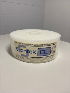 <b>Демпферная</b> самоклеящаяся <b>лента</b> Brontek DL 5 мм/10мп <b>Демпферная</b> самоклеящаяся <b>лента</b> Brontek DL примен