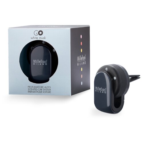 Millefiori Milano Ароматизатор в авто GO11 / Белый мускус CAR AIR FRESHENER 