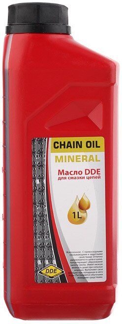 Масло для смазки цепи DDE минеральное 1 л (M-CHO)