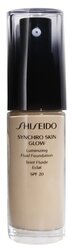 Shiseido Тональный флюид Synchro Skin флюид с эффектом естественного сияния, 30 мл