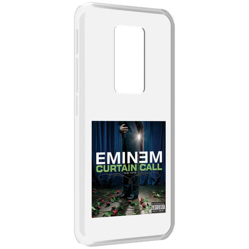 Чехол MyPads Eminem CURTAIN CALL, THE HITS для Motorola Defy 2021 задняя-панель-накладка-бампер