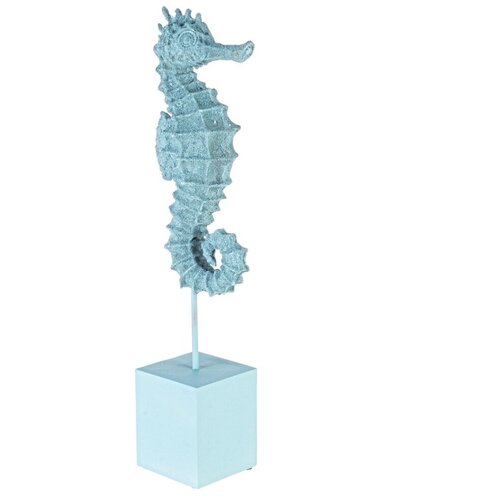 Статуэтка BIZZOTTO SEAHORSE LIGHT BLUE 0130578 172x116x595h