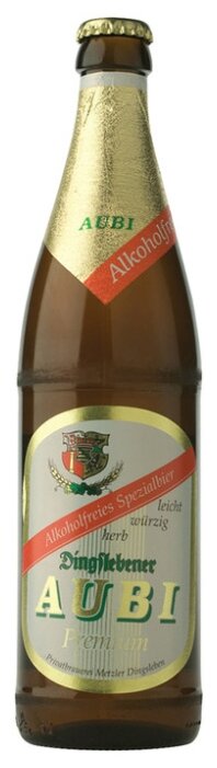 Пиво безалкогольное светлое Dingslebener Aubi 0,5 л