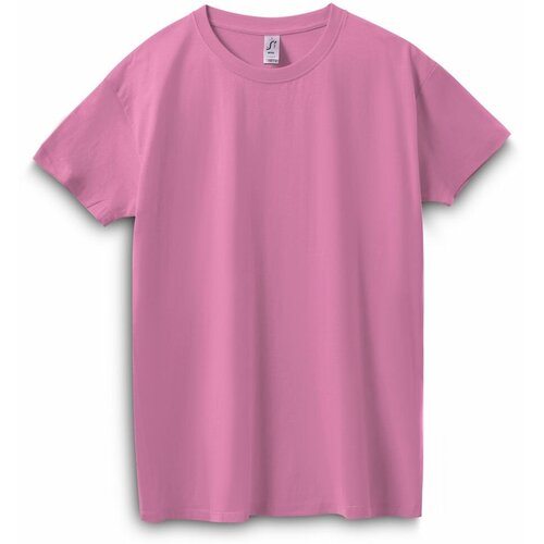 футболка imperial 190 серый меланж размер s Футболка Sol's, размер 15 лет, розовый