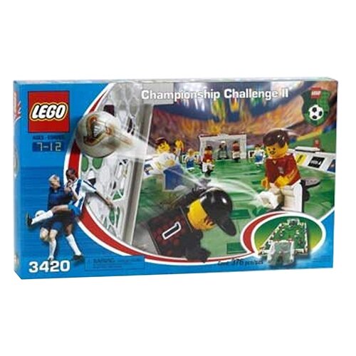 конструктор lego sports 3427 nba слэм данк 54 дет Конструктор LEGO Sports 3420 Чемпионат II, 388 дет.