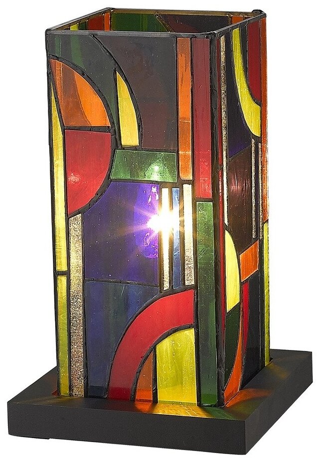Декоративная лампа Velante 810 810-804-02, Разноцветные, E14
