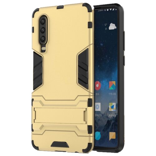 фото Чехол mypads для huawei honor 9 lite противоударный усиленный ударопрочный золотой