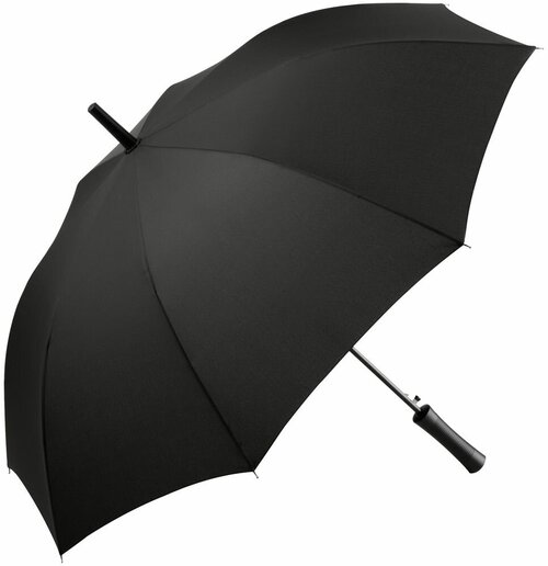 Зонт-трость FARE, полуавтомат, купол 105 см, 8 спиц, для мужчин, черный