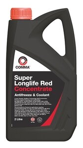  g12+ comma super longlife red concentrated antifreeze  2, comma, sla2l