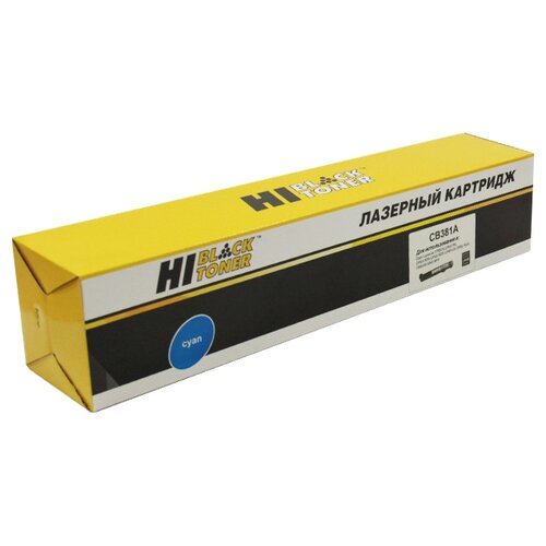 Картридж Hi-Black HB-CB381A, 21000 стр, голубой cb381a совместимый картридж nv print для hp clj cm6030 cm6030f cm6040 mfp cp6015dn cp6015n cp6015x