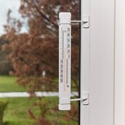 Термометр наружный оконный на клейкой ленте, белый / PROconnect